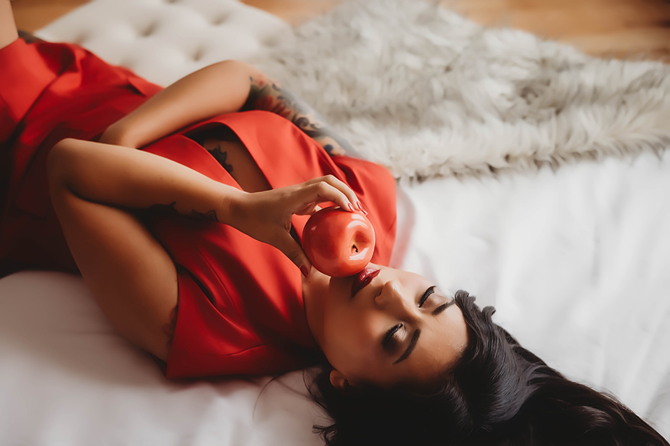 Cancer survivor shares how a boudoir session at Reva Davis Photography transformed scars, self-doubt, and fear into confidence, legacy, and self-love.